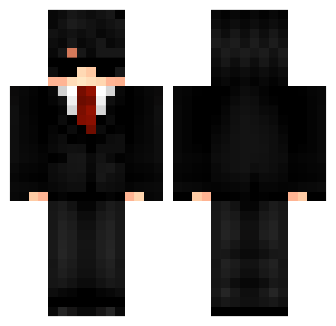MrAlejandro2010 Minecraft skin, front and back view