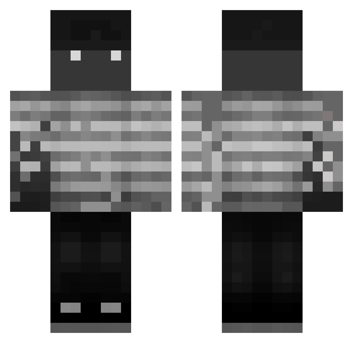 Vinnyi_i Minecraft skin, front and back view
