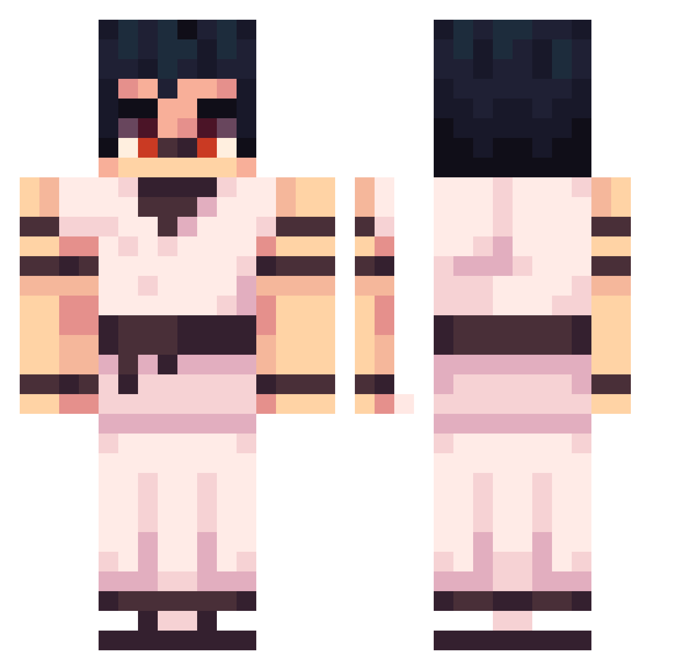 itissobig2126 Minecraft skin, front and back view