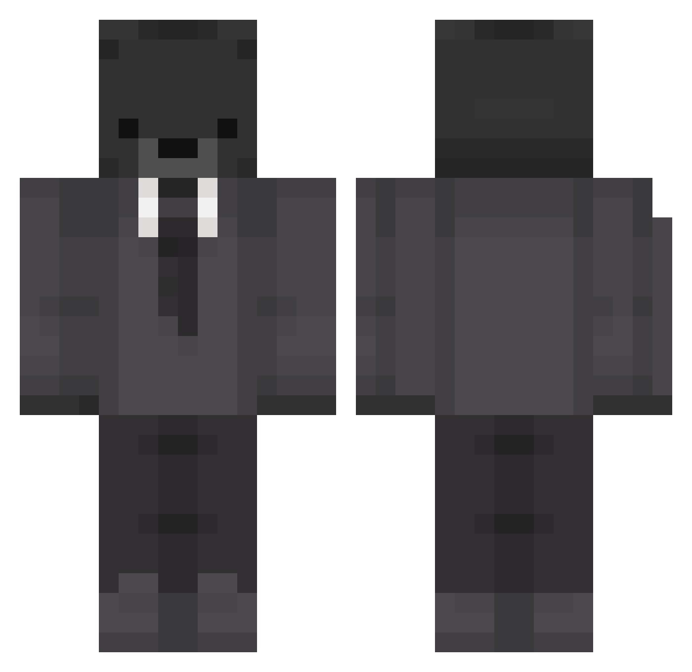 Fent__Fairy Minecraft skin, front and back view