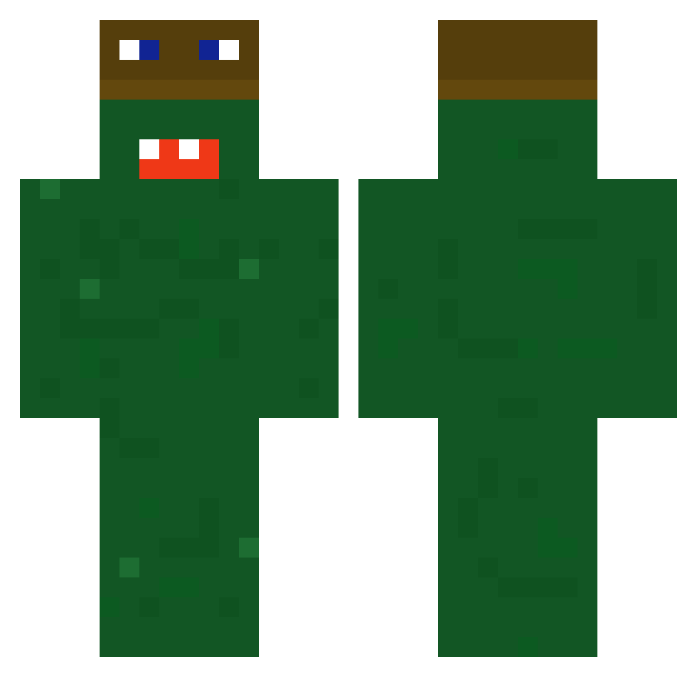 masterman714 Minecraft skin, front and back view