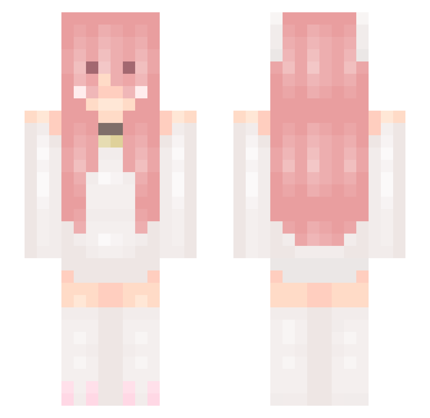 trtt87 Minecraft skin, front and back view