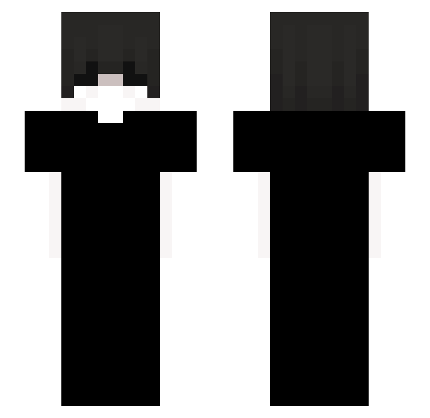 criterioo Minecraft skin, front and back view