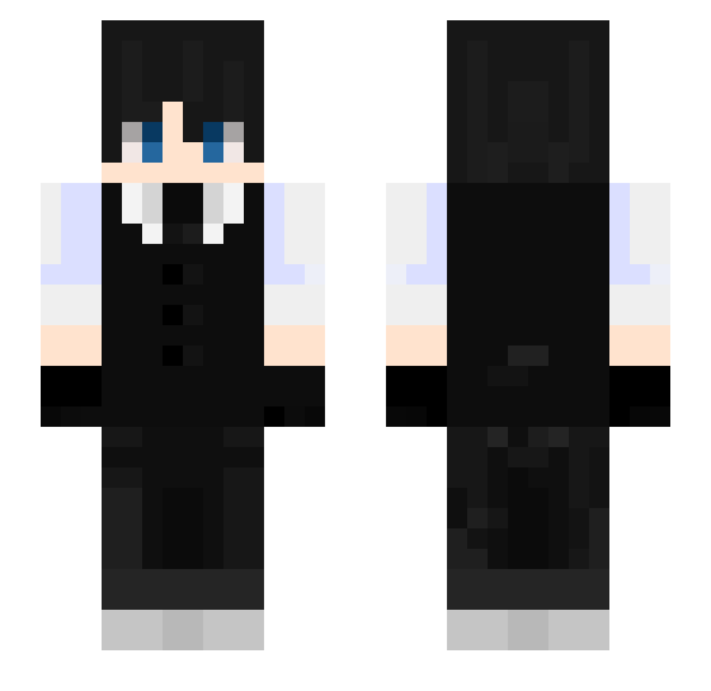 umutcangokhan Minecraft skin, front and back view