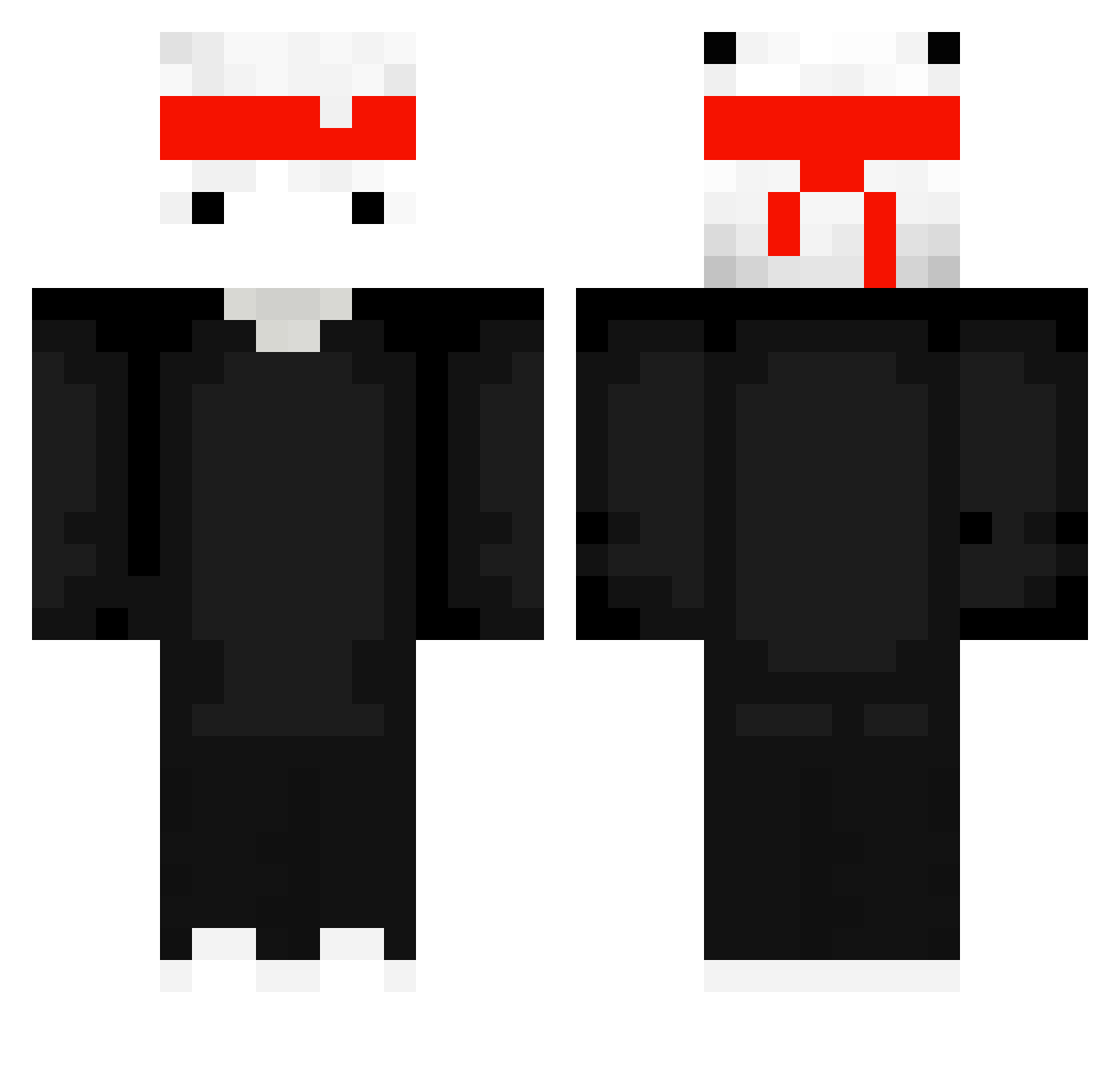 dr_ghosttubf Minecraft skin, front and back view