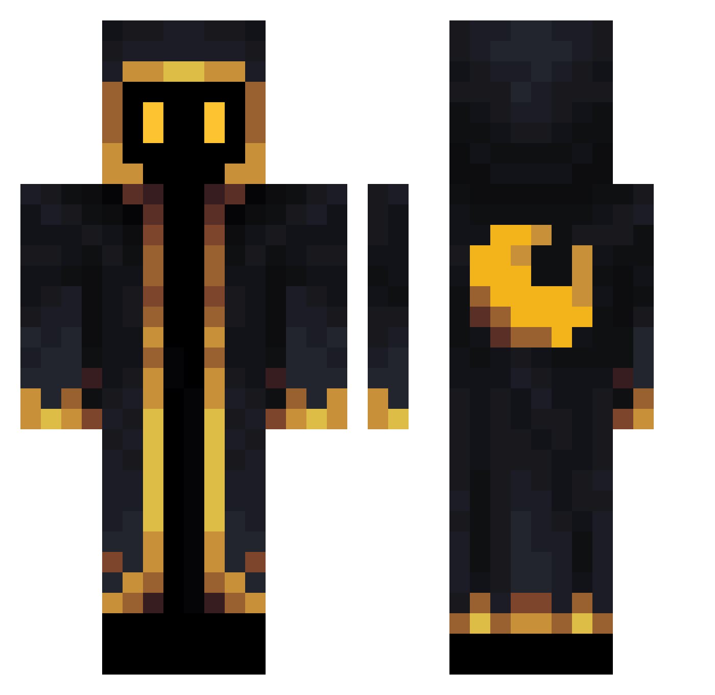GRAND_VR Minecraft skin, front and back view
