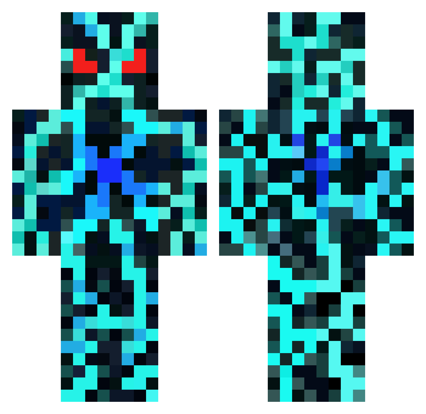 chiquia - electric Minecraft skin