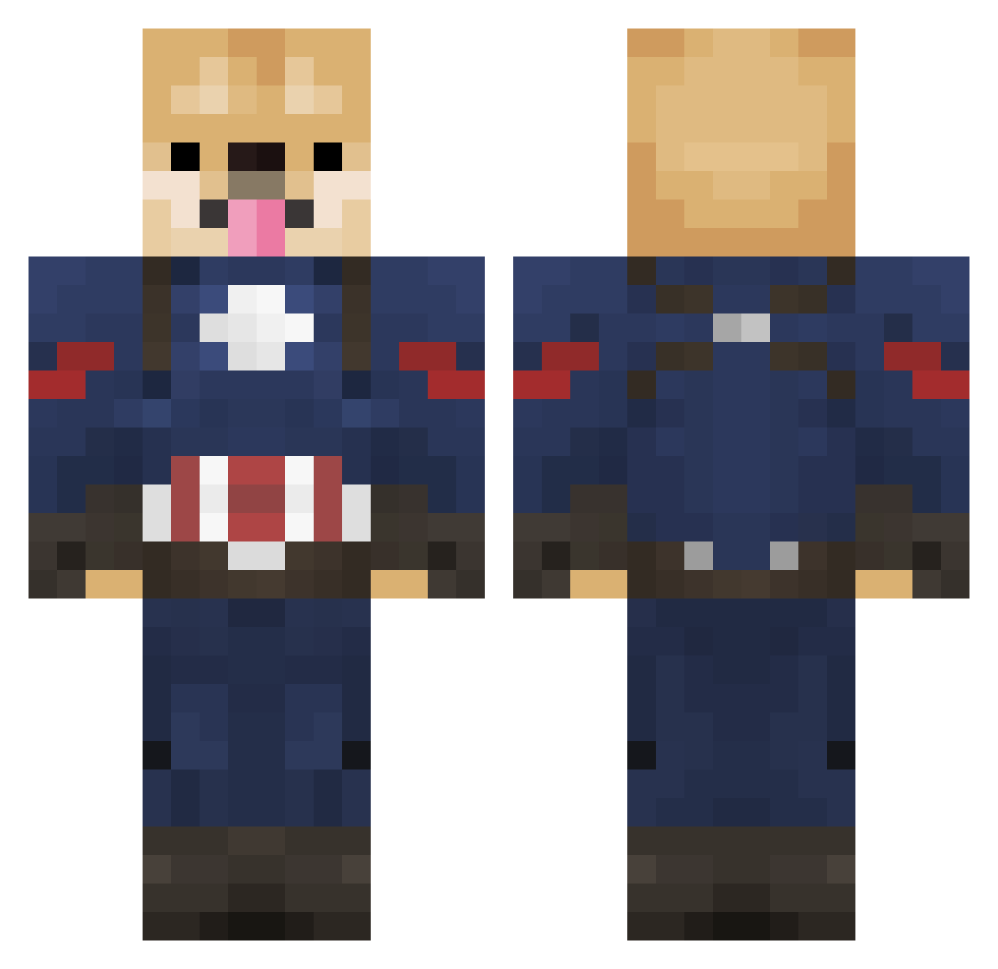 giacuongdz Minecraft skin, front and back view
