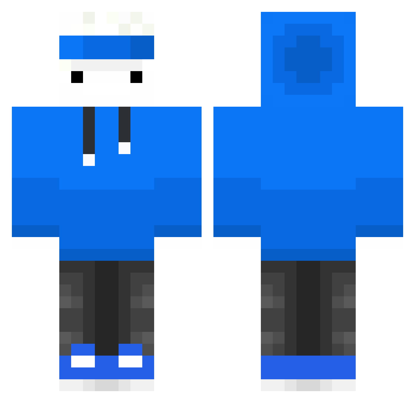 _Spalont_ Minecraft skin, front and back view