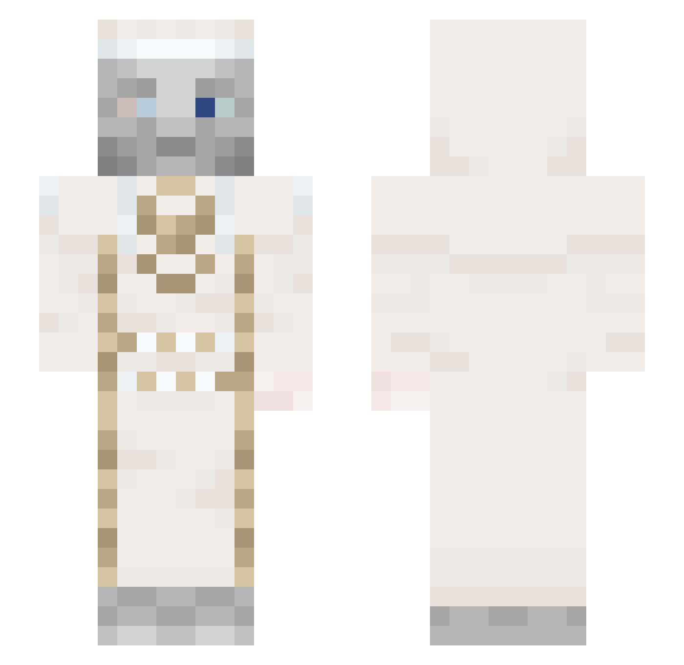 Archybald_ Minecraft skin, front and back view