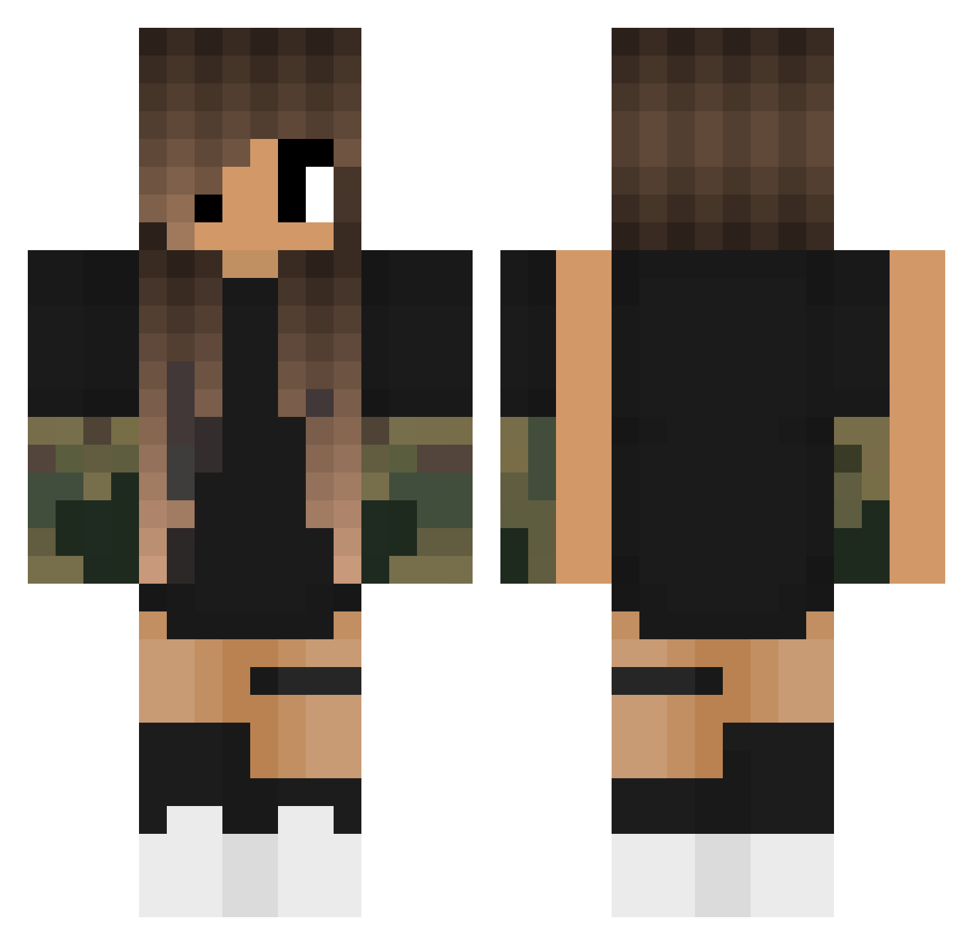 peytonfarmerrr Minecraft skin, front and back view