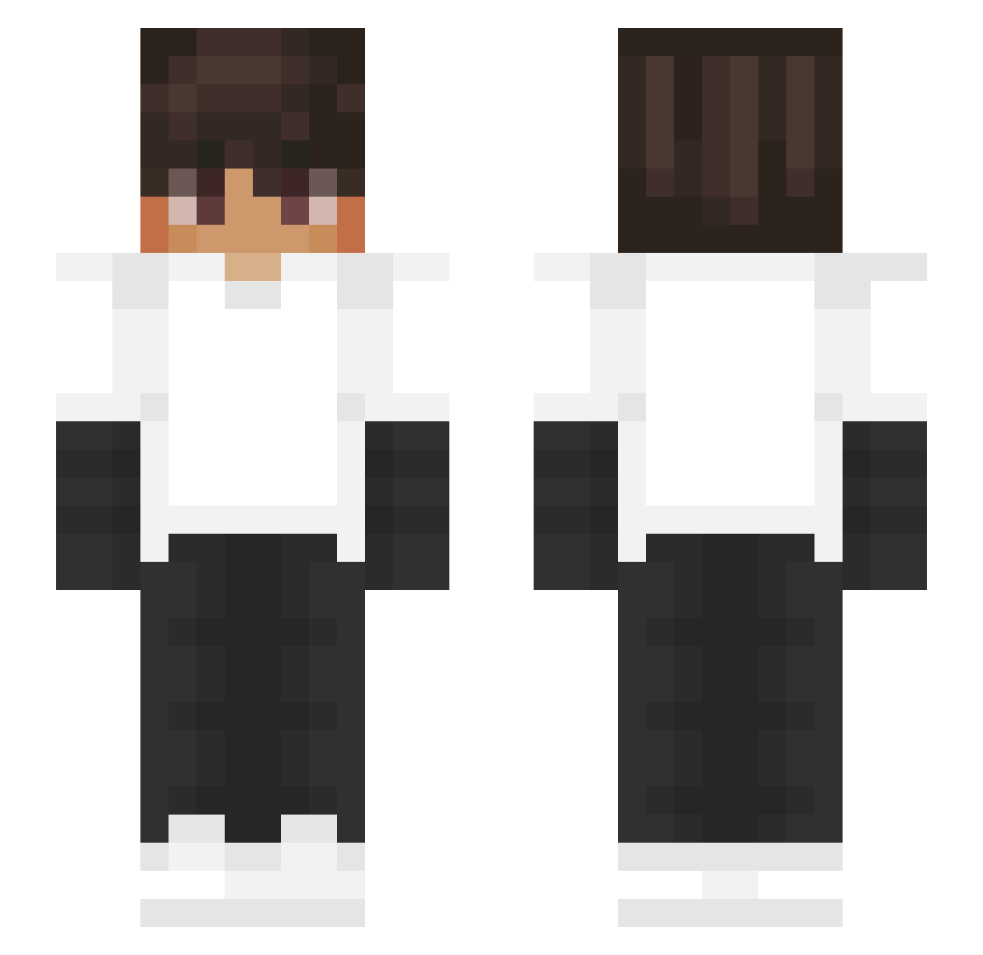 yungmaslo Minecraft skin, front and back view