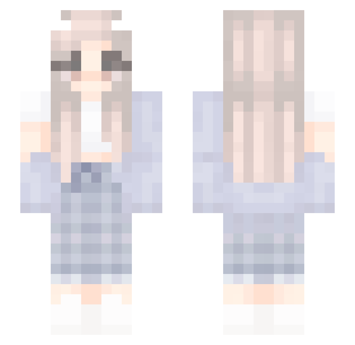 hecklerj1 Minecraft skin, front and back view