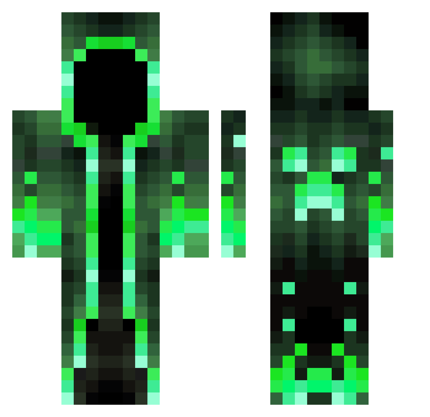 tristan1711 Minecraft skin, front and back view