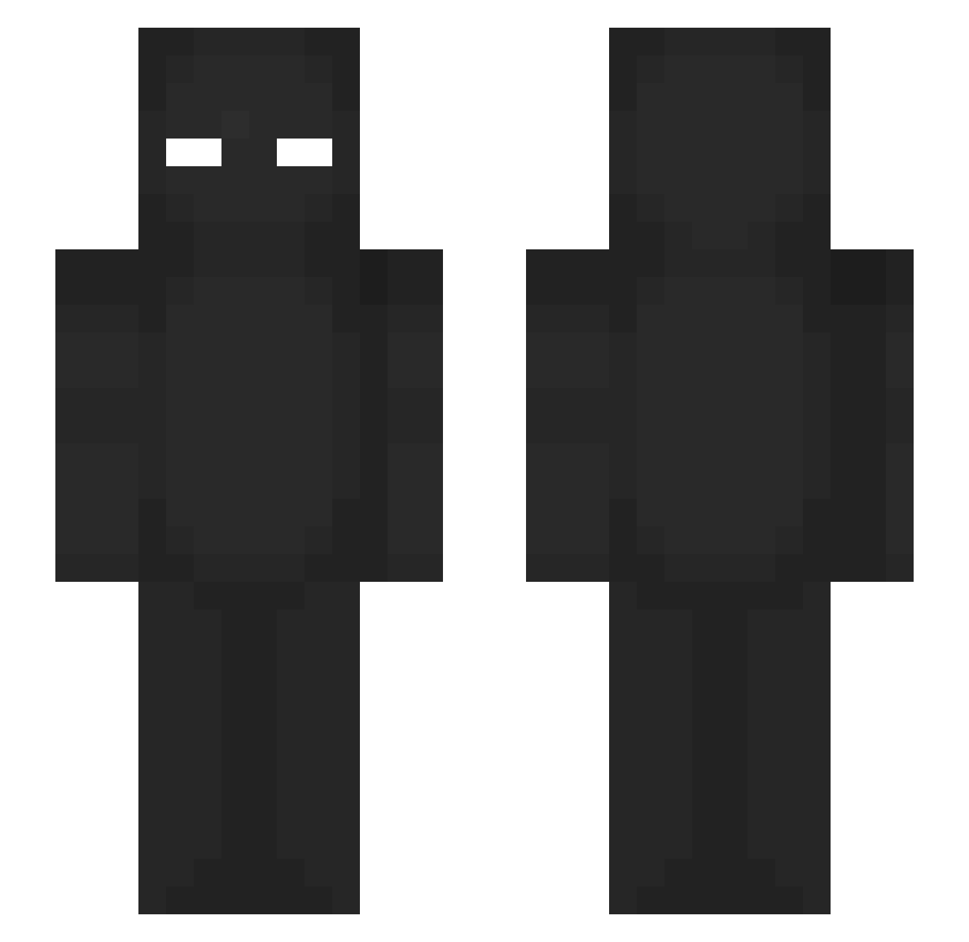 zHeitorG0D Minecraft skin, front and back view