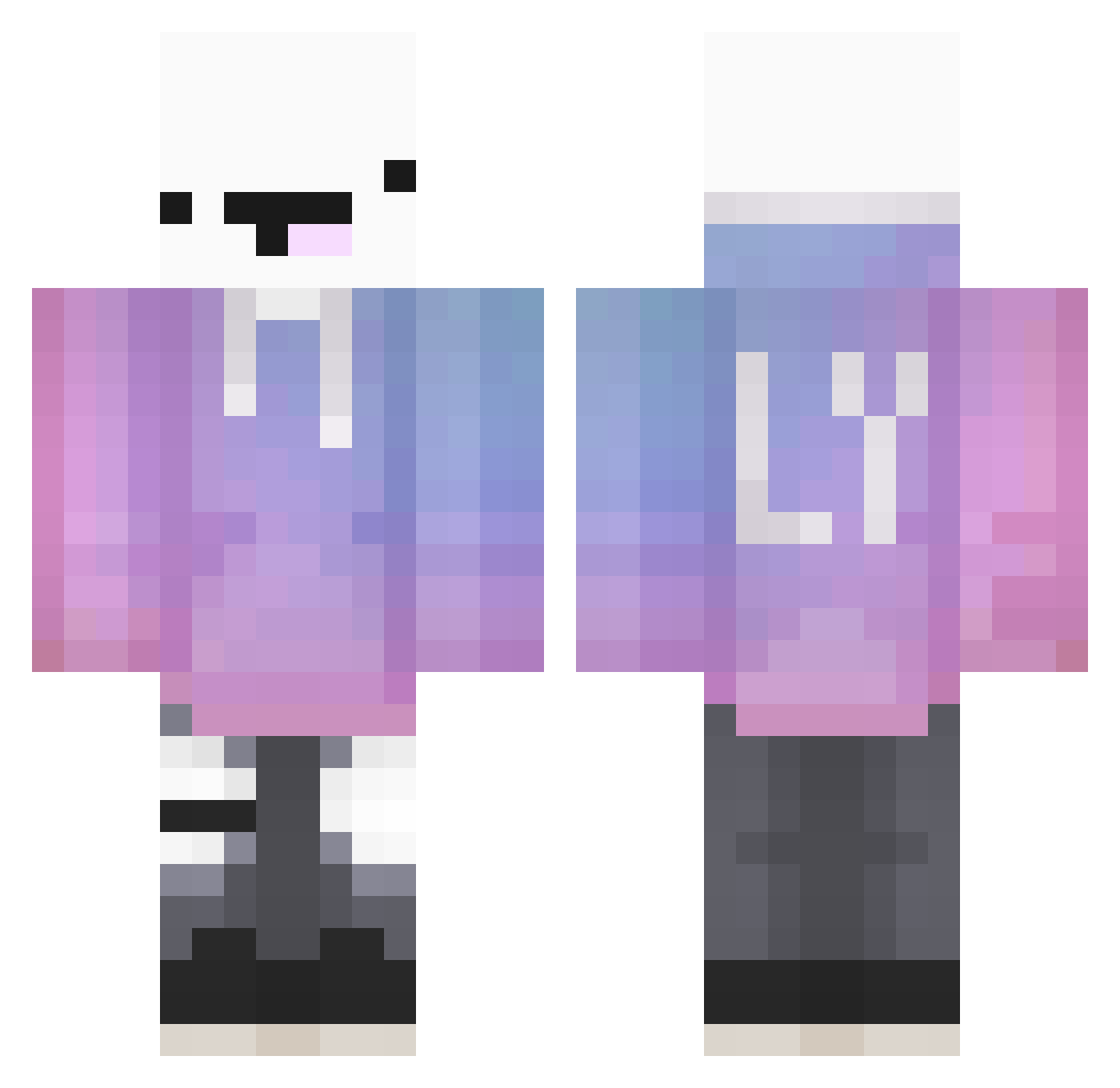 Korosensei2401 Minecraft skin, front and back view