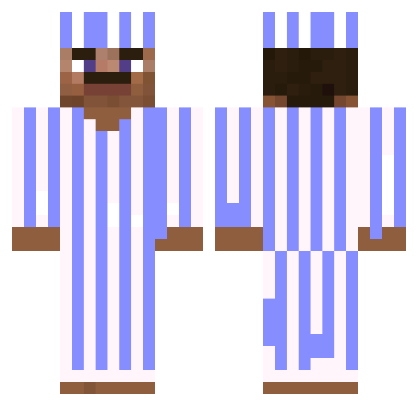 mrozones_ Minecraft skin, front and back view