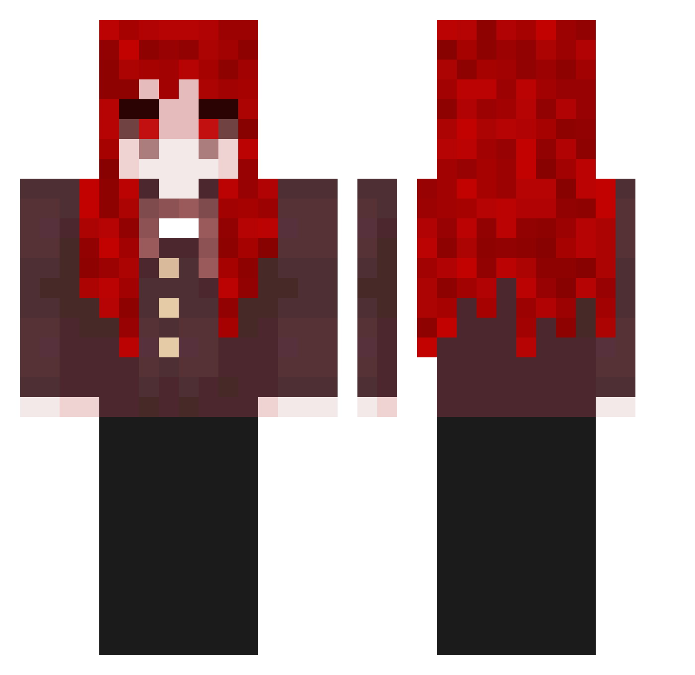 T3mpest__ Minecraft skin, front and back view