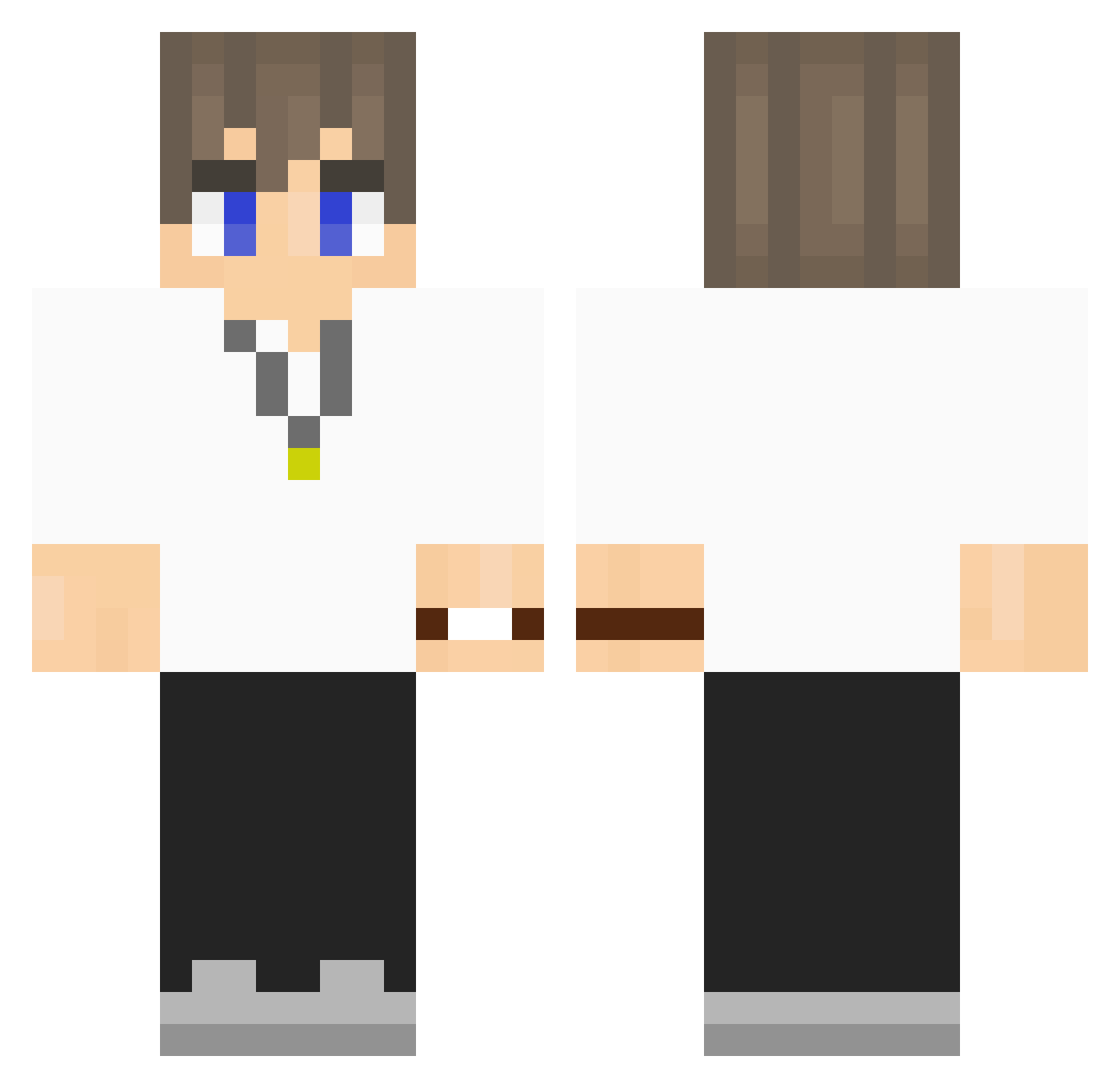 ShreksDad04 Minecraft skin, front and back view