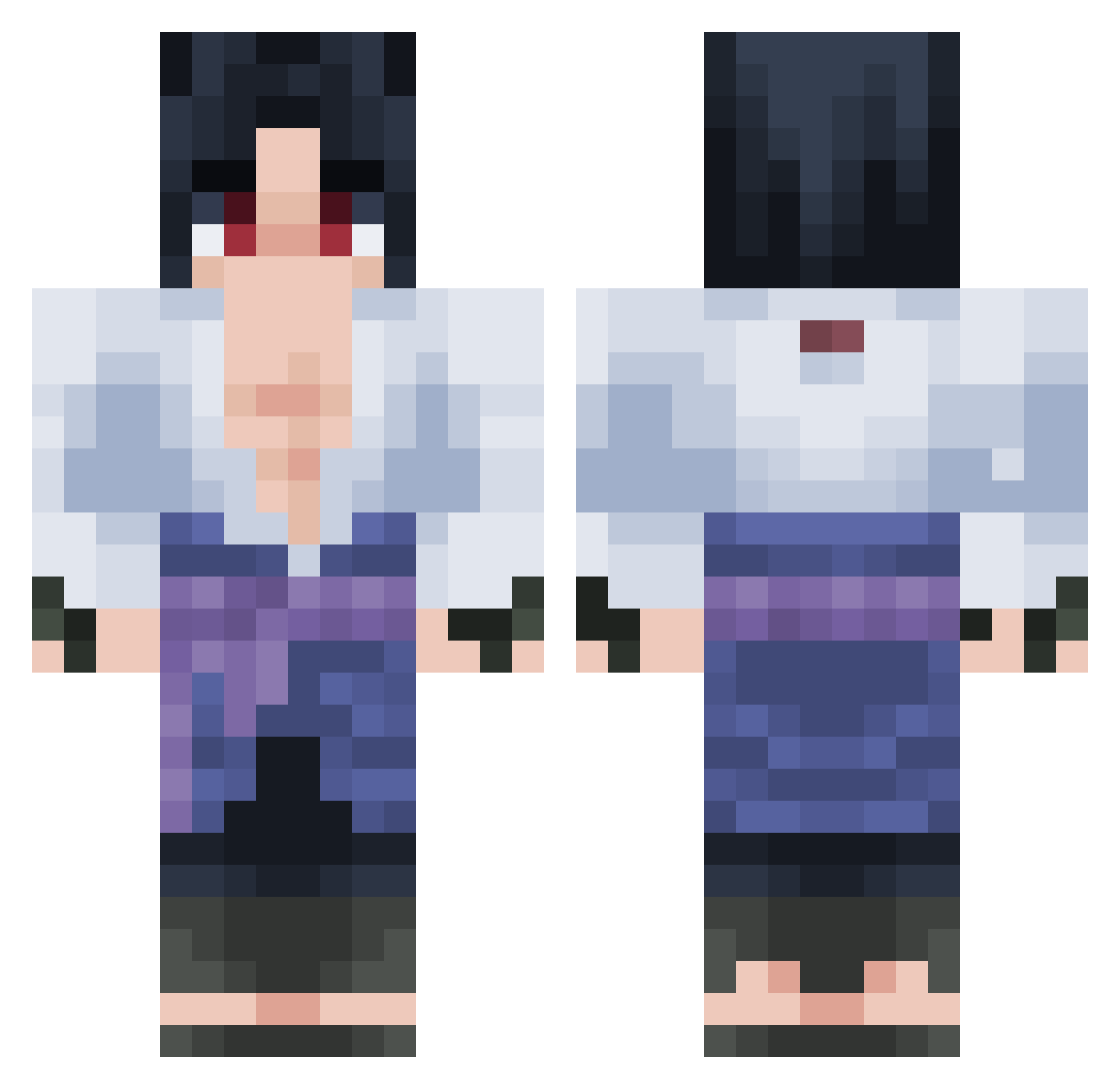 Balencibaby Minecraft skin, front and back view