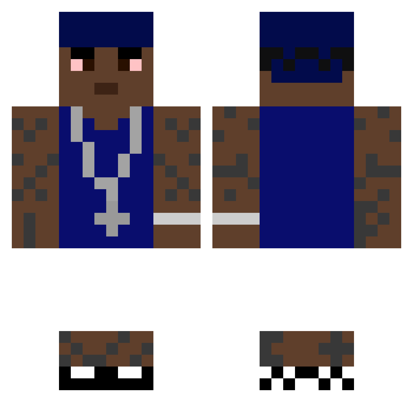 espoon_ Minecraft skin, front and back view