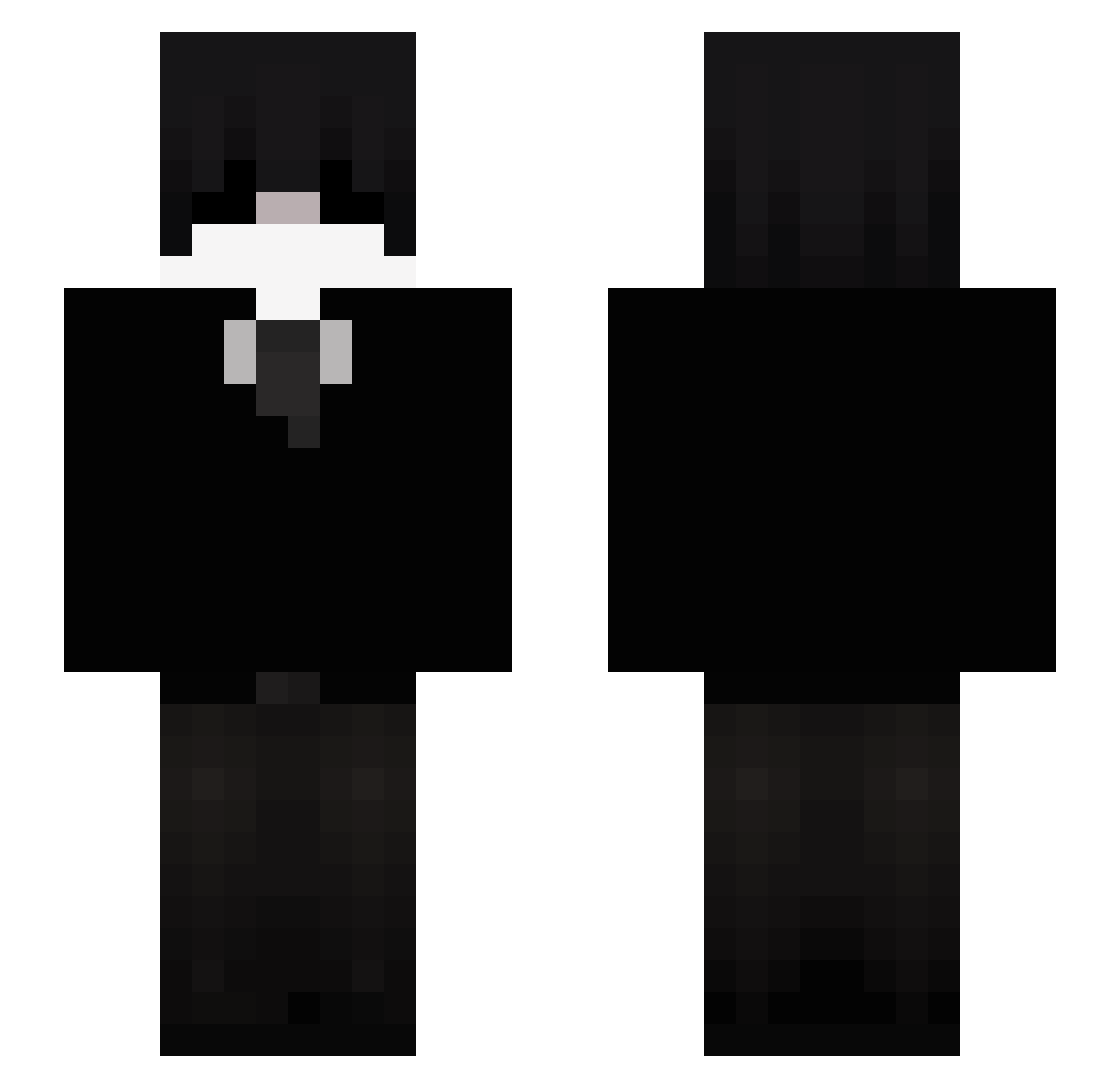 Smerfus_ Minecraft skin, front and back view
