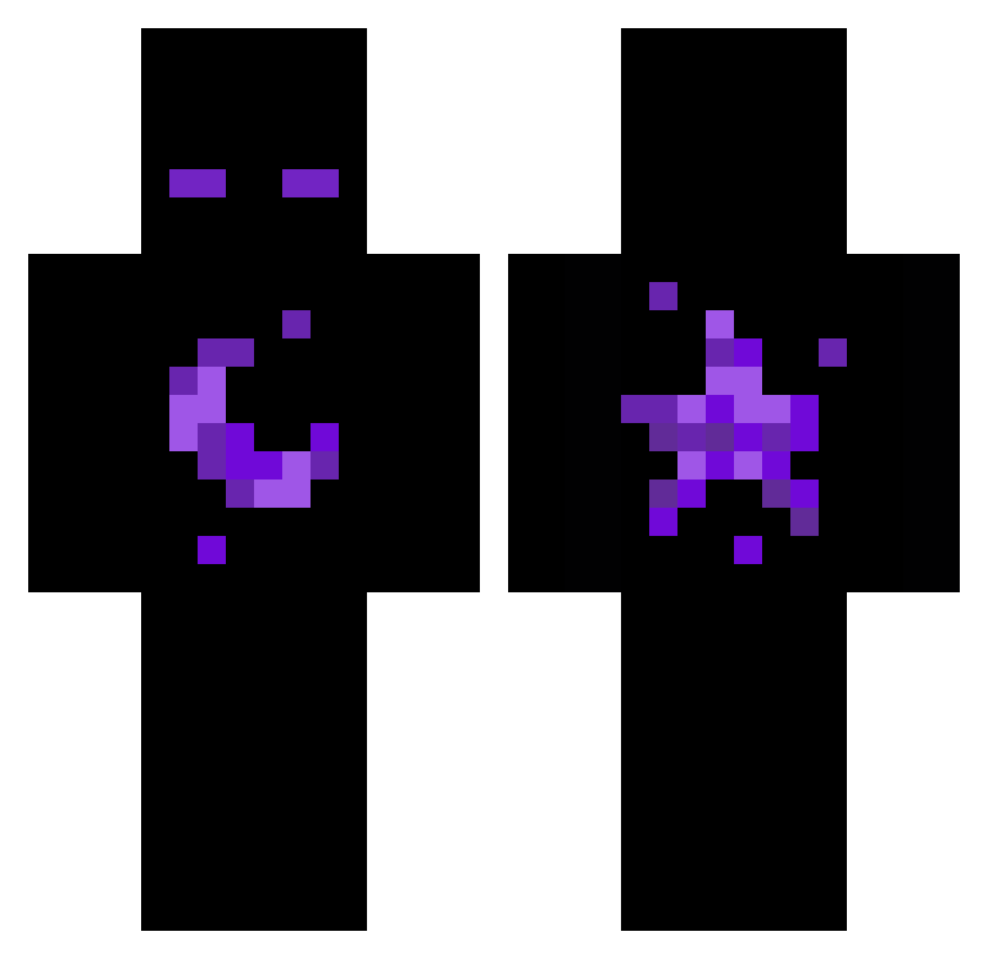 sommelierold Minecraft skin, front and back view