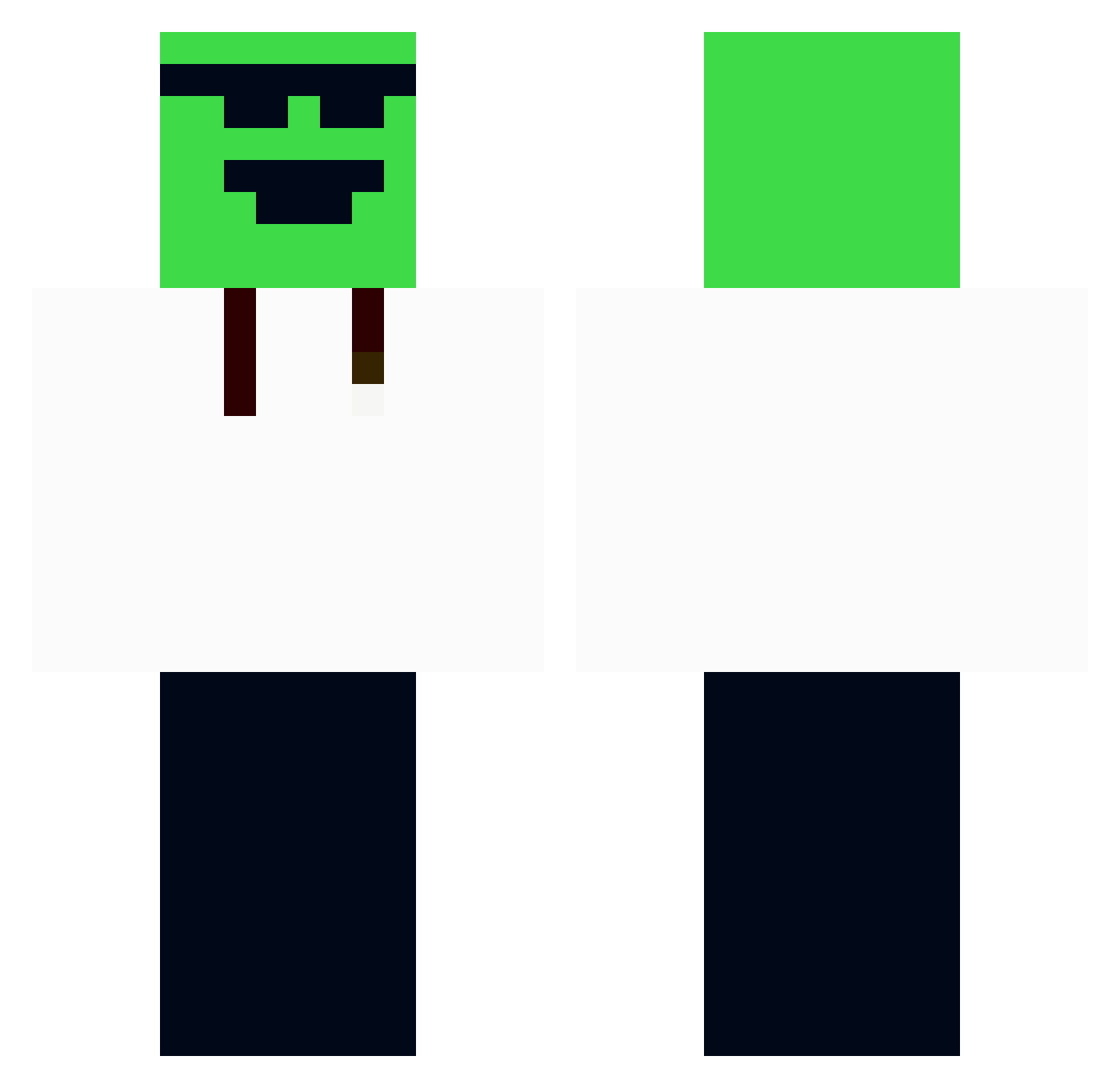 Elis__cool Minecraft skin, front and back view