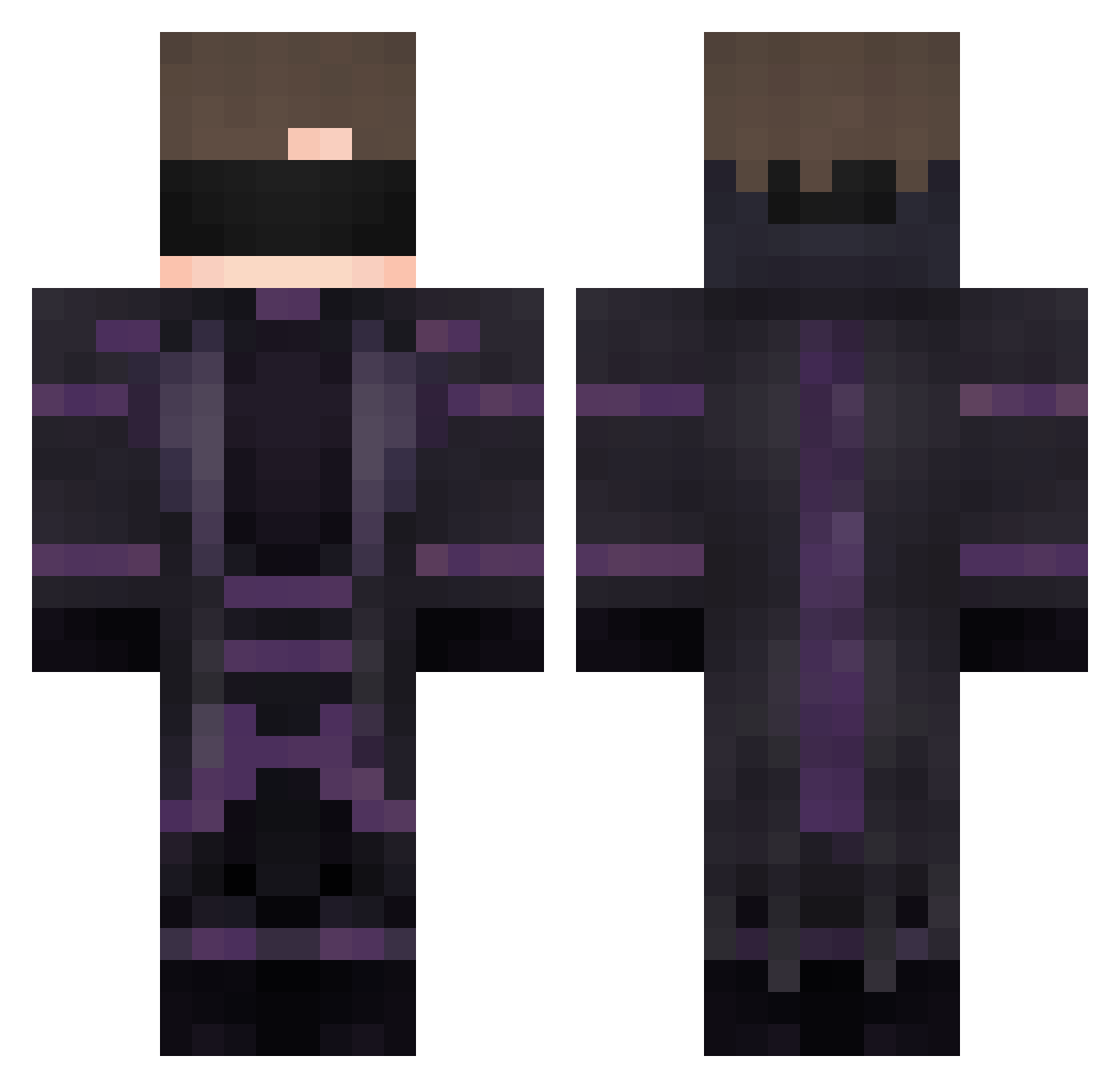 faZe_Sway989 Minecraft skin, front and back view