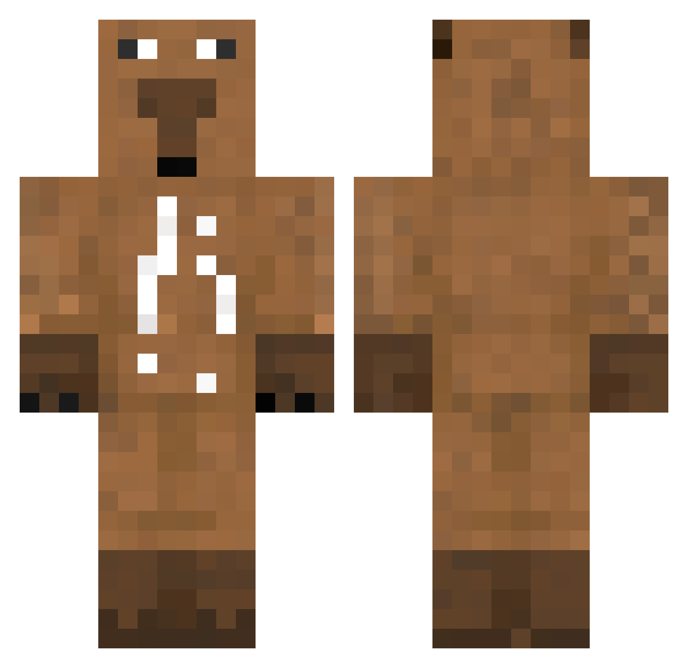 KA9_AstrO Minecraft skin, front and back view