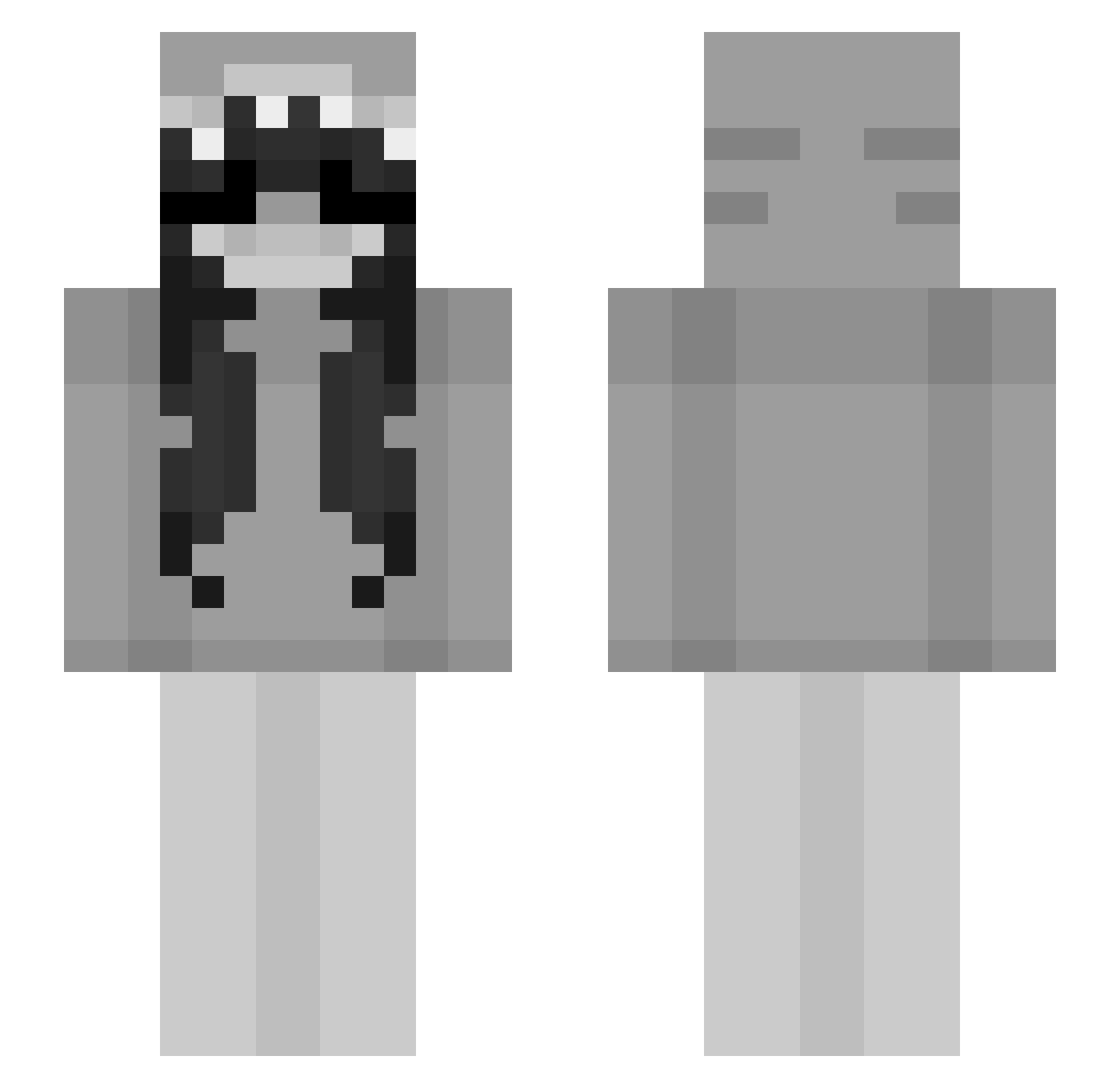 180eil180_ Minecraft skin, front and back view