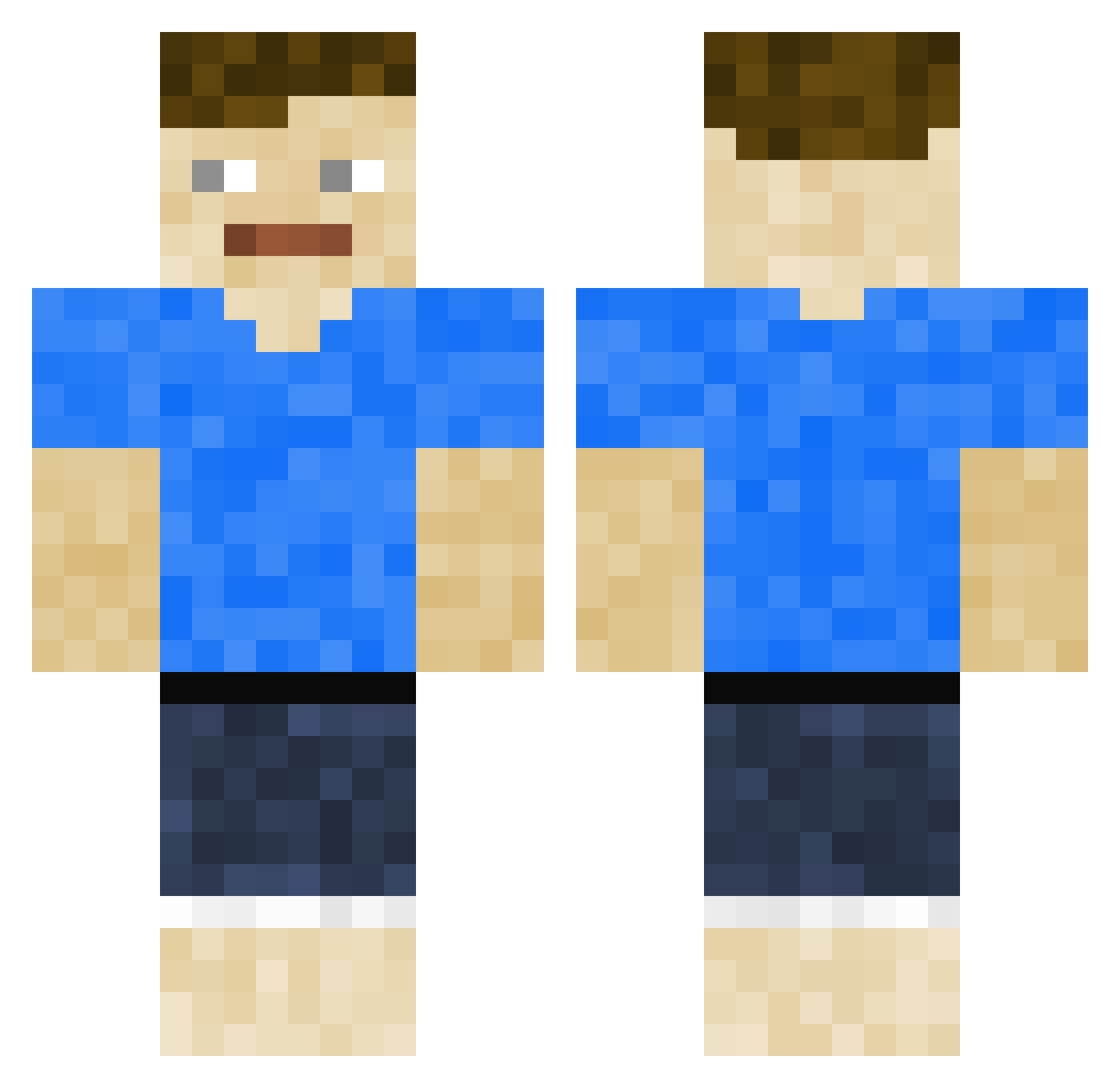Rumpelwicht_3 Minecraft skin, front and back view