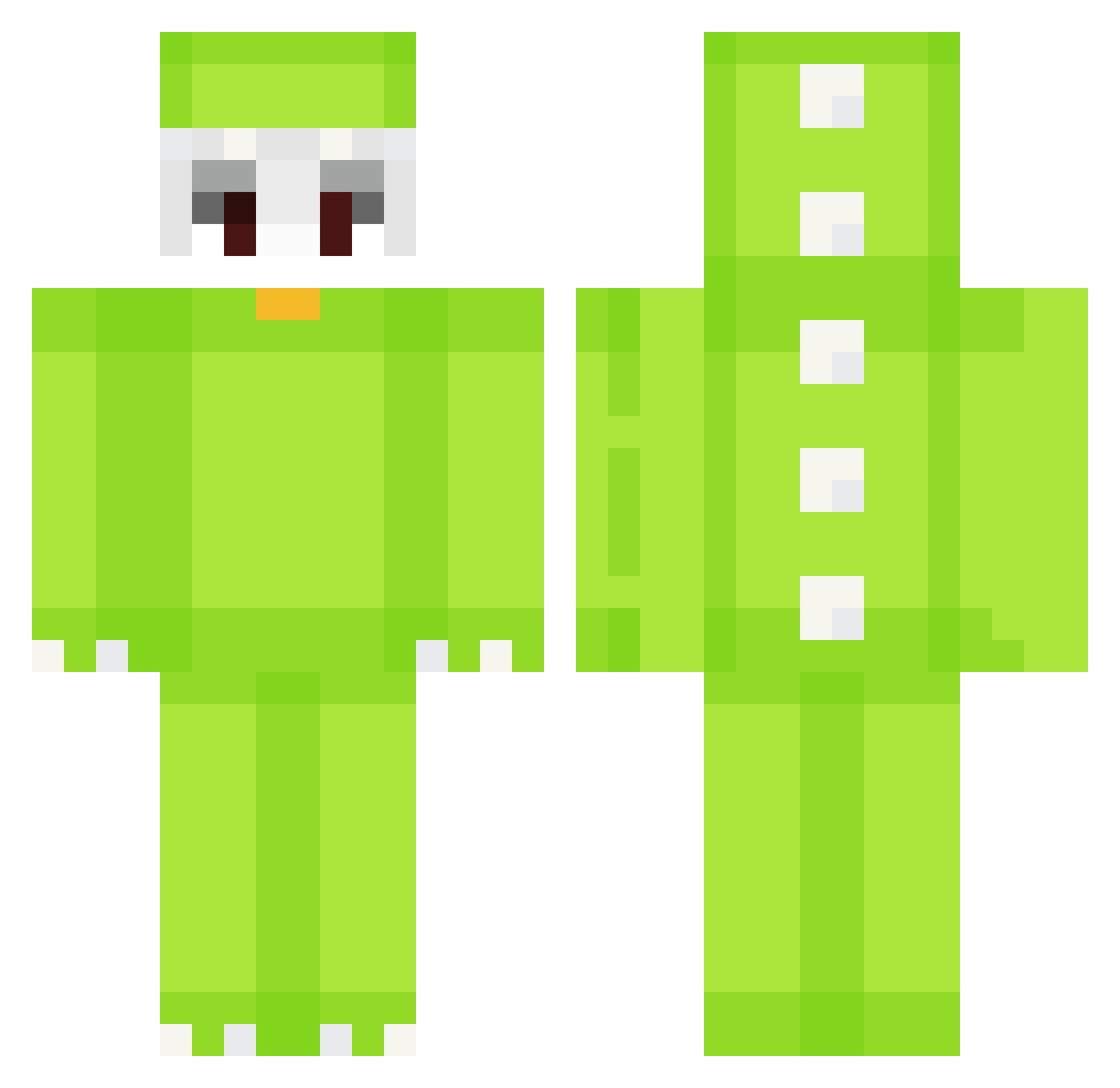 supuk_sk Minecraft skin, front and back view