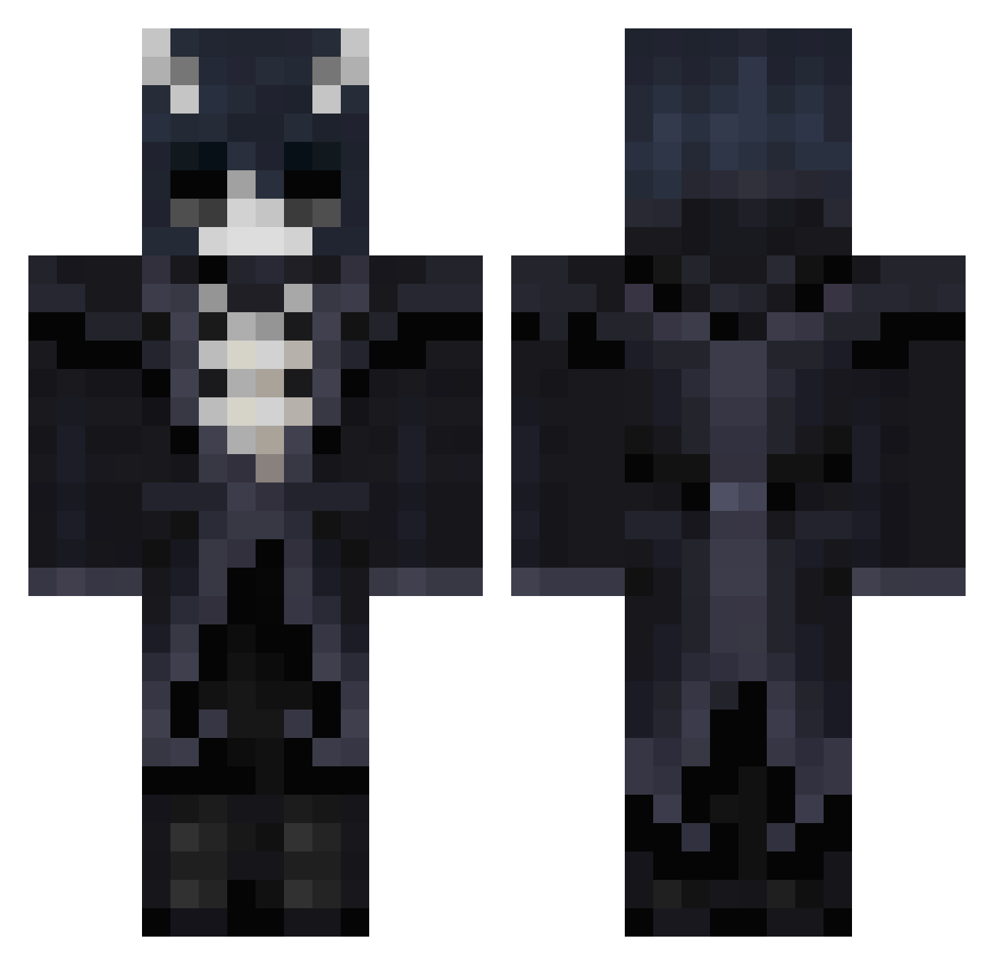 Teen4geDirtb4g Minecraft skin, front and back view