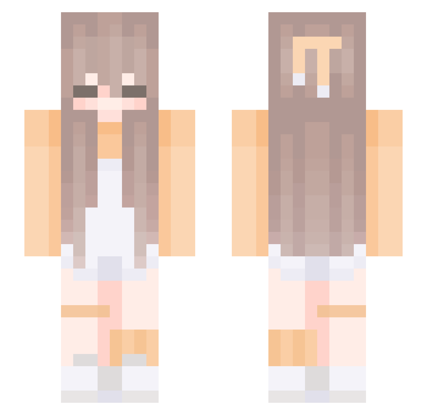 drizzy_szn Minecraft skin, front and back view