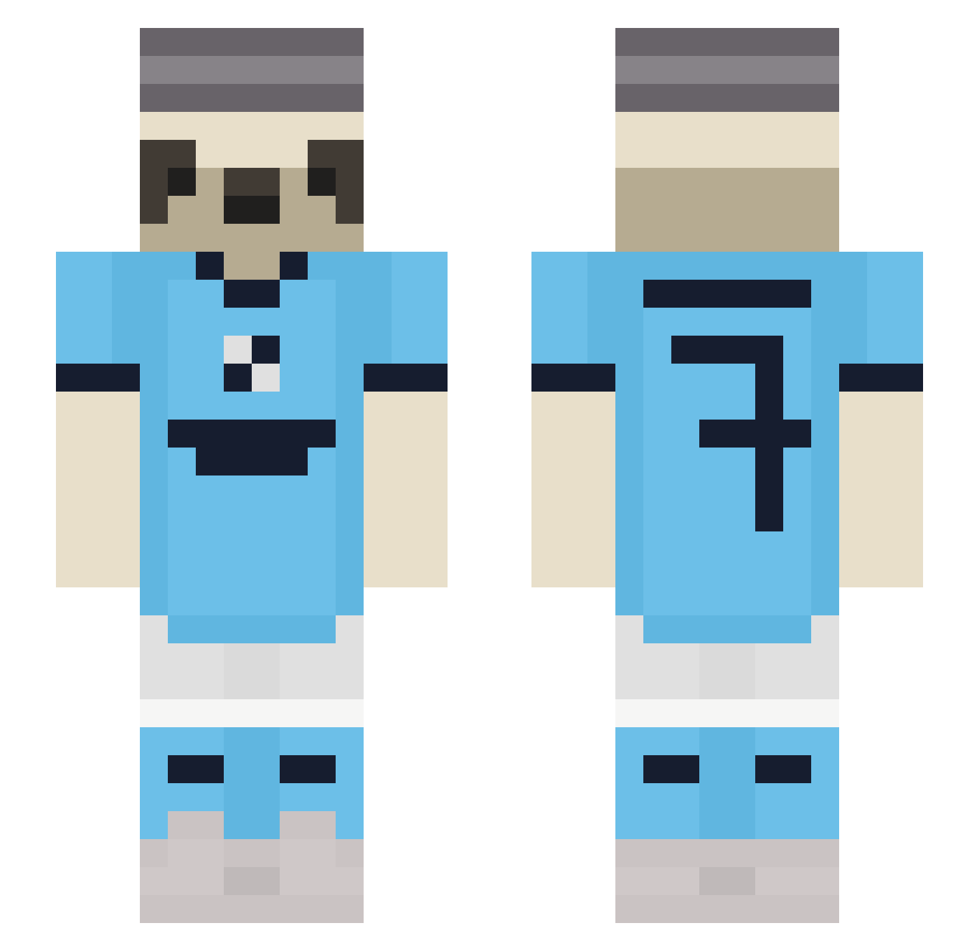 _Ratatuj__ Minecraft skin, front and back view