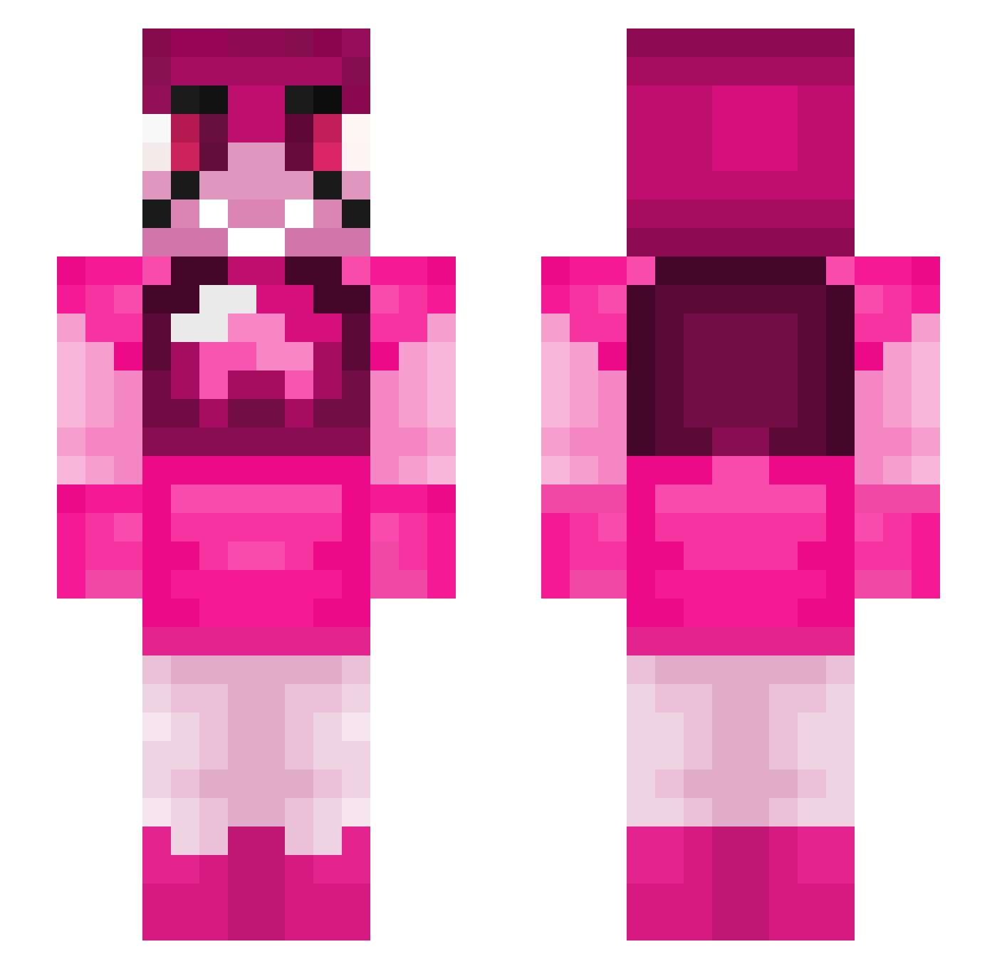 MorrisonIsGone_ Minecraft skin, front and back view