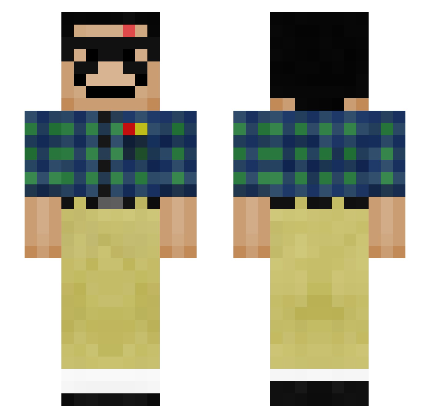 johngap - nerd Minecraft skin