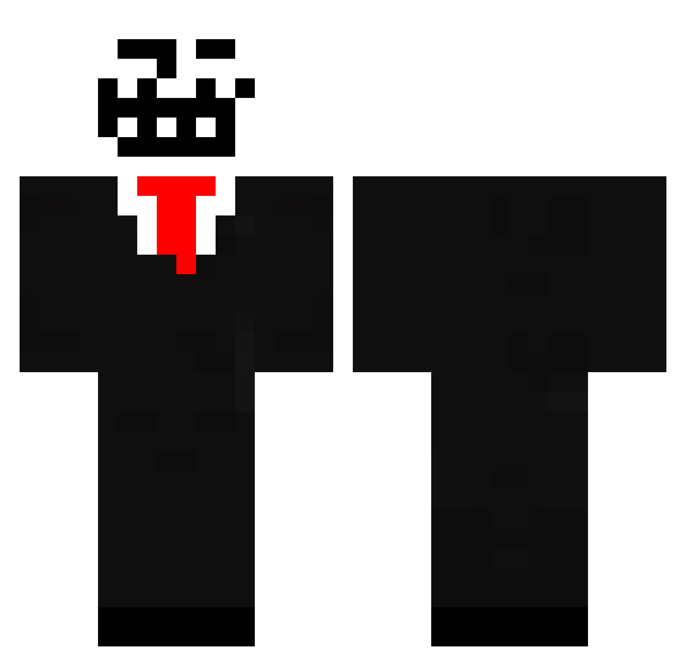 kapiciveysel123 Minecraft skin, front and back view