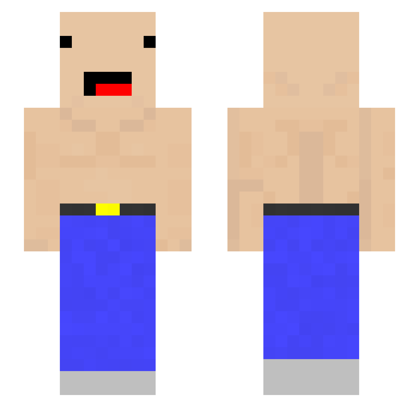 knguyen31 Minecraft skin, front and back view
