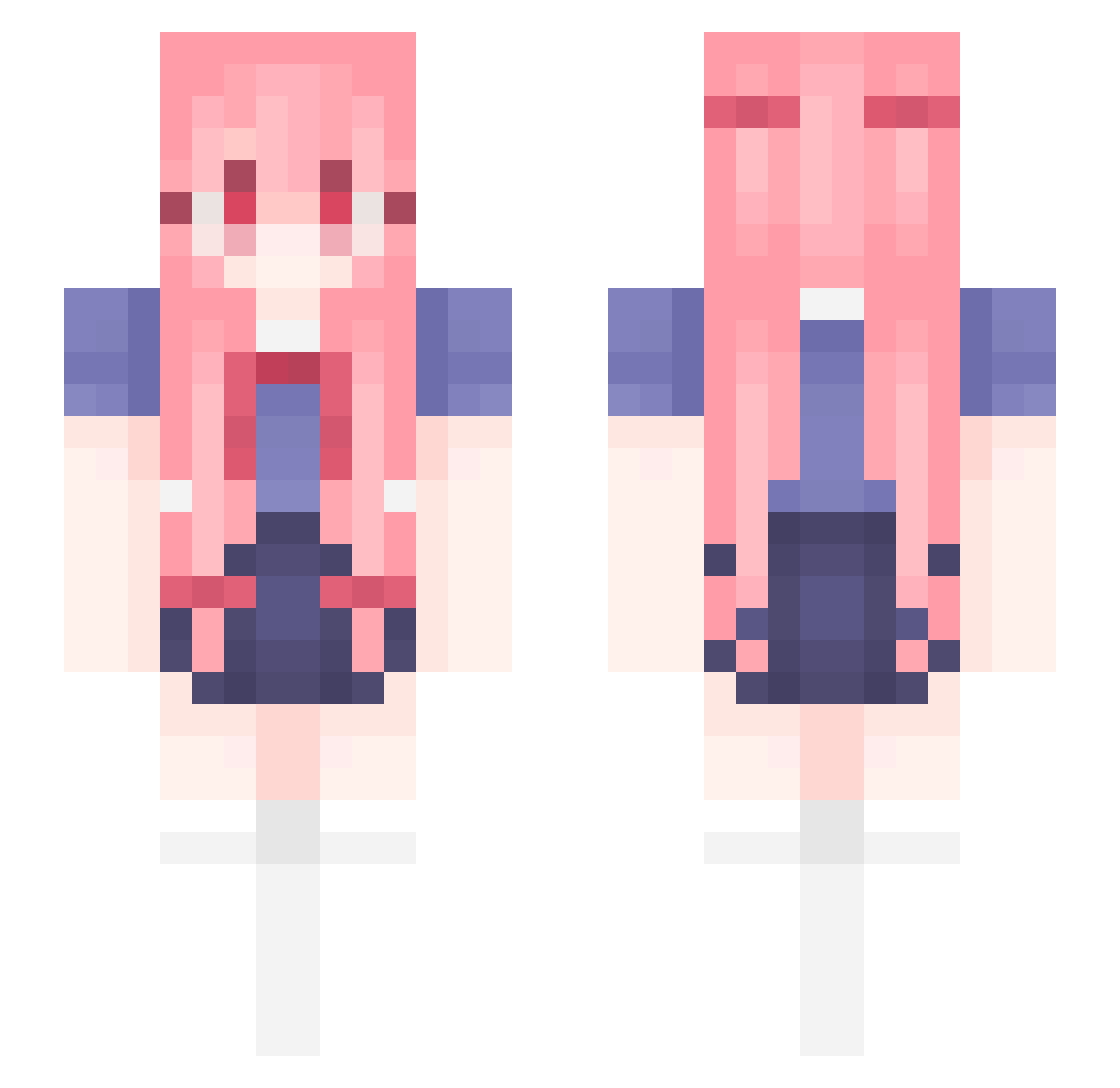 RiisiFarmaaja Minecraft skin, front and back view
