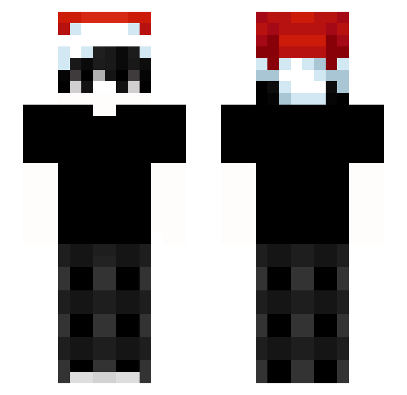 M4ICO_ Minecraft skin, front and back view