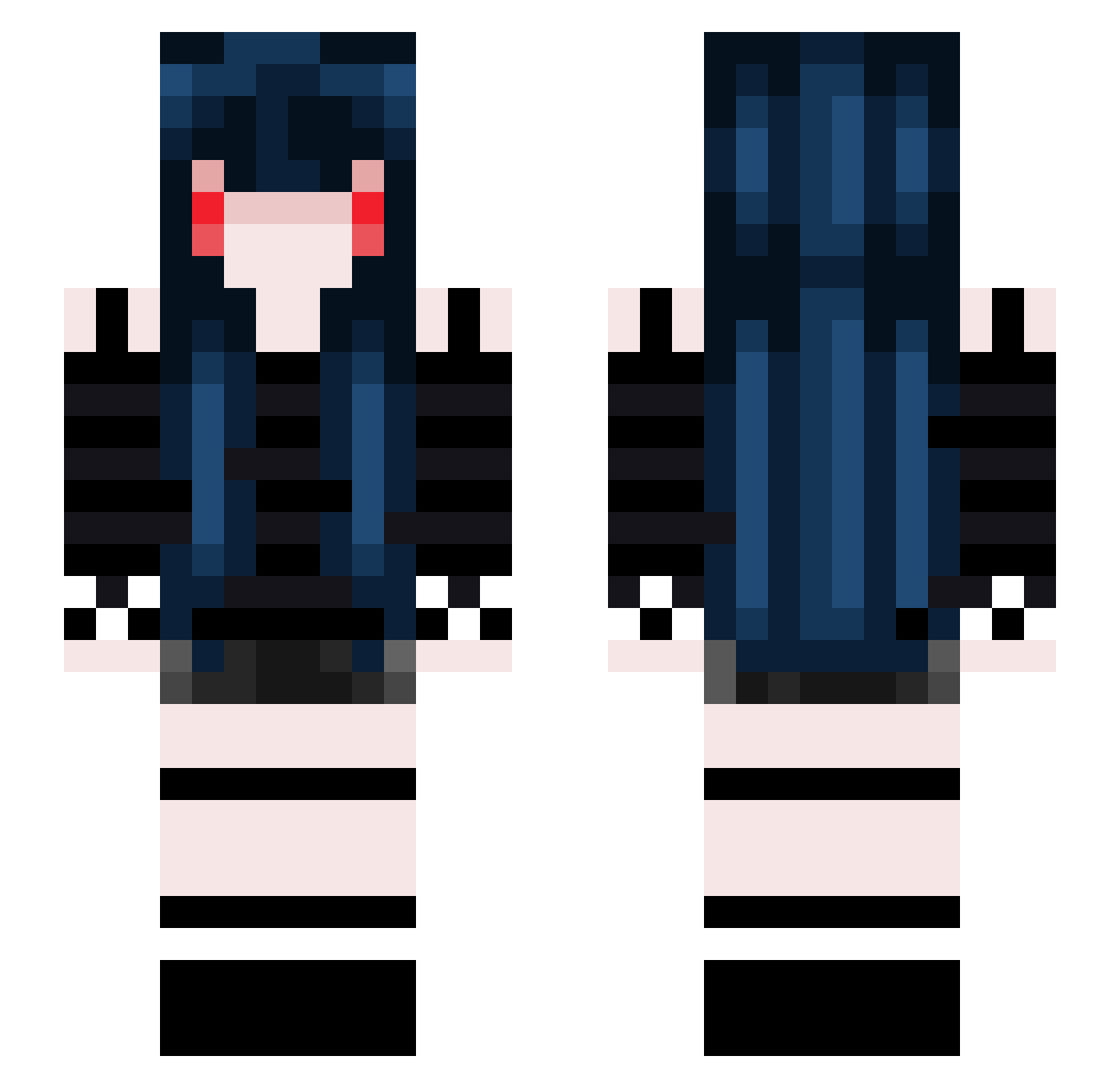 frootloops6931 Minecraft skin, front and back view