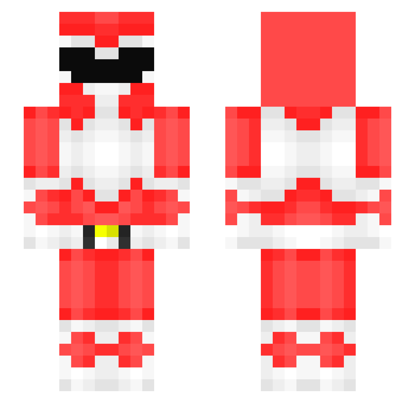darksotmusician Minecraft skin, front and back view
