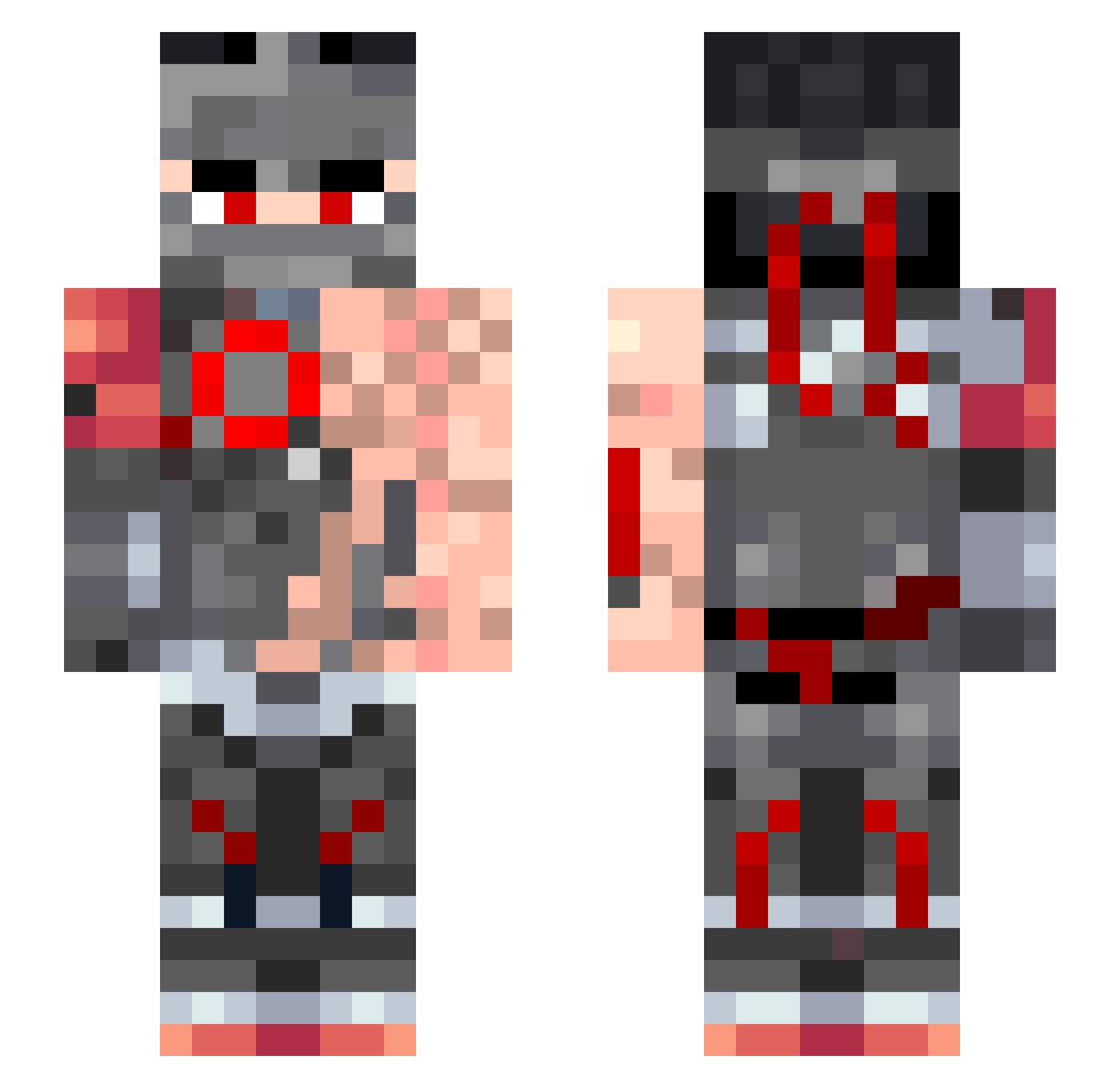T_X_N - raiden Minecraft skin