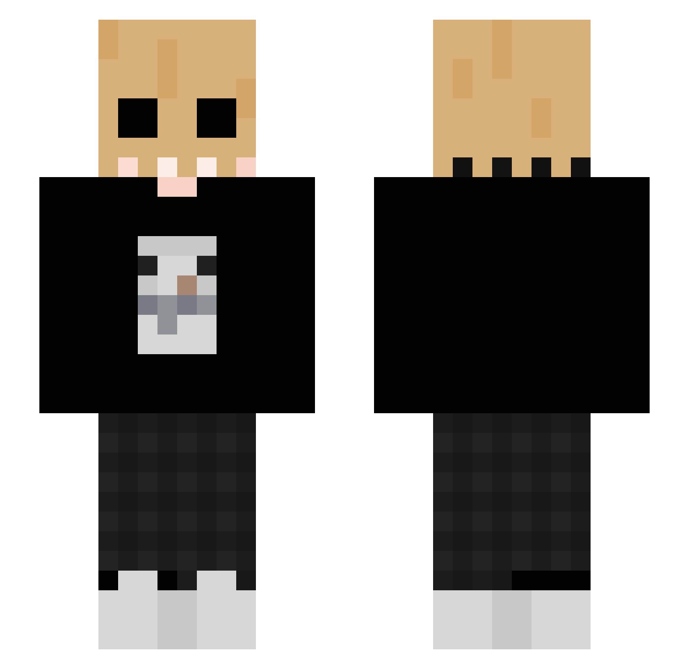 big_stars2112 Minecraft skin, front and back view