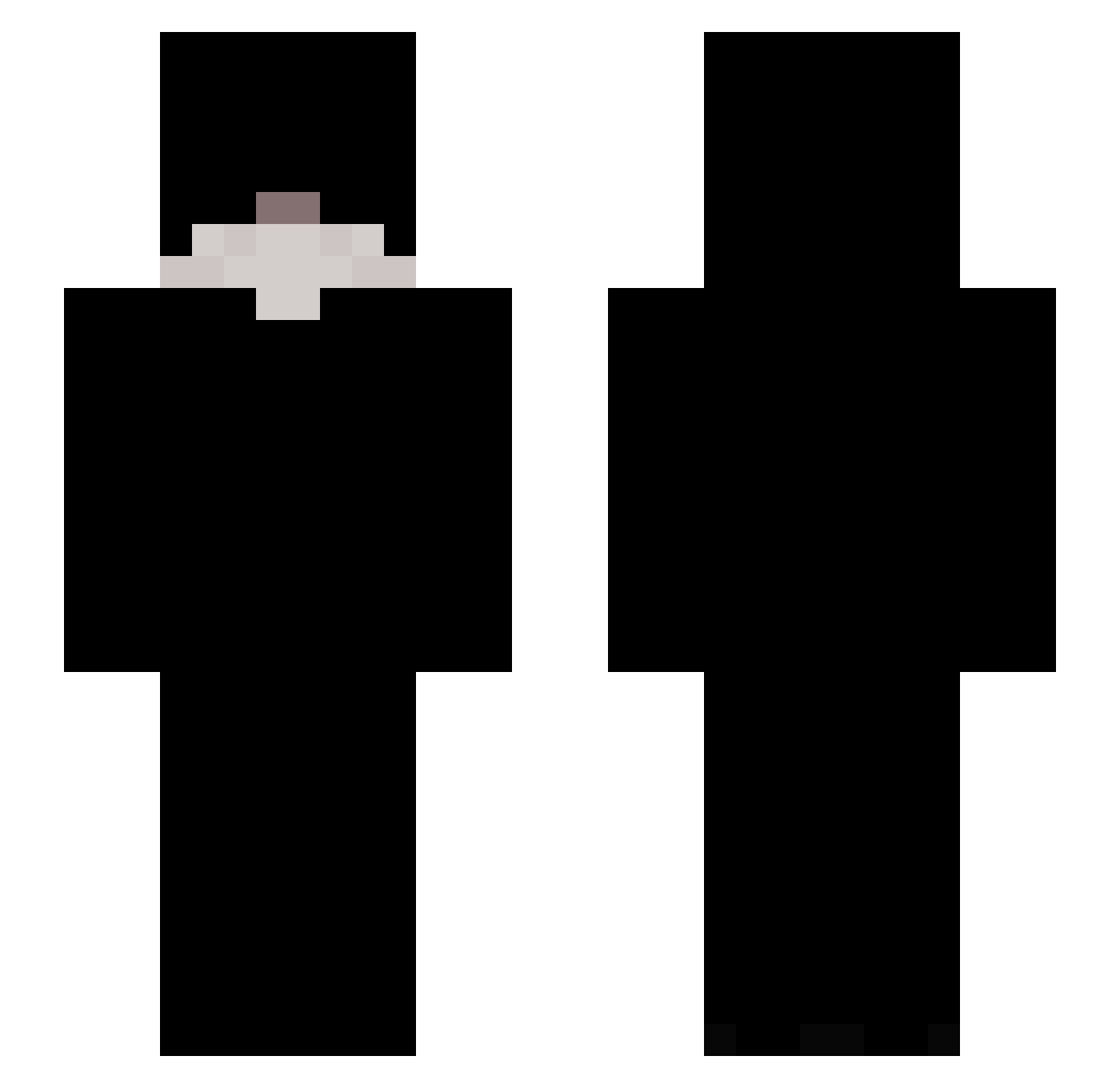 Waky2015 Minecraft skin, front and back view