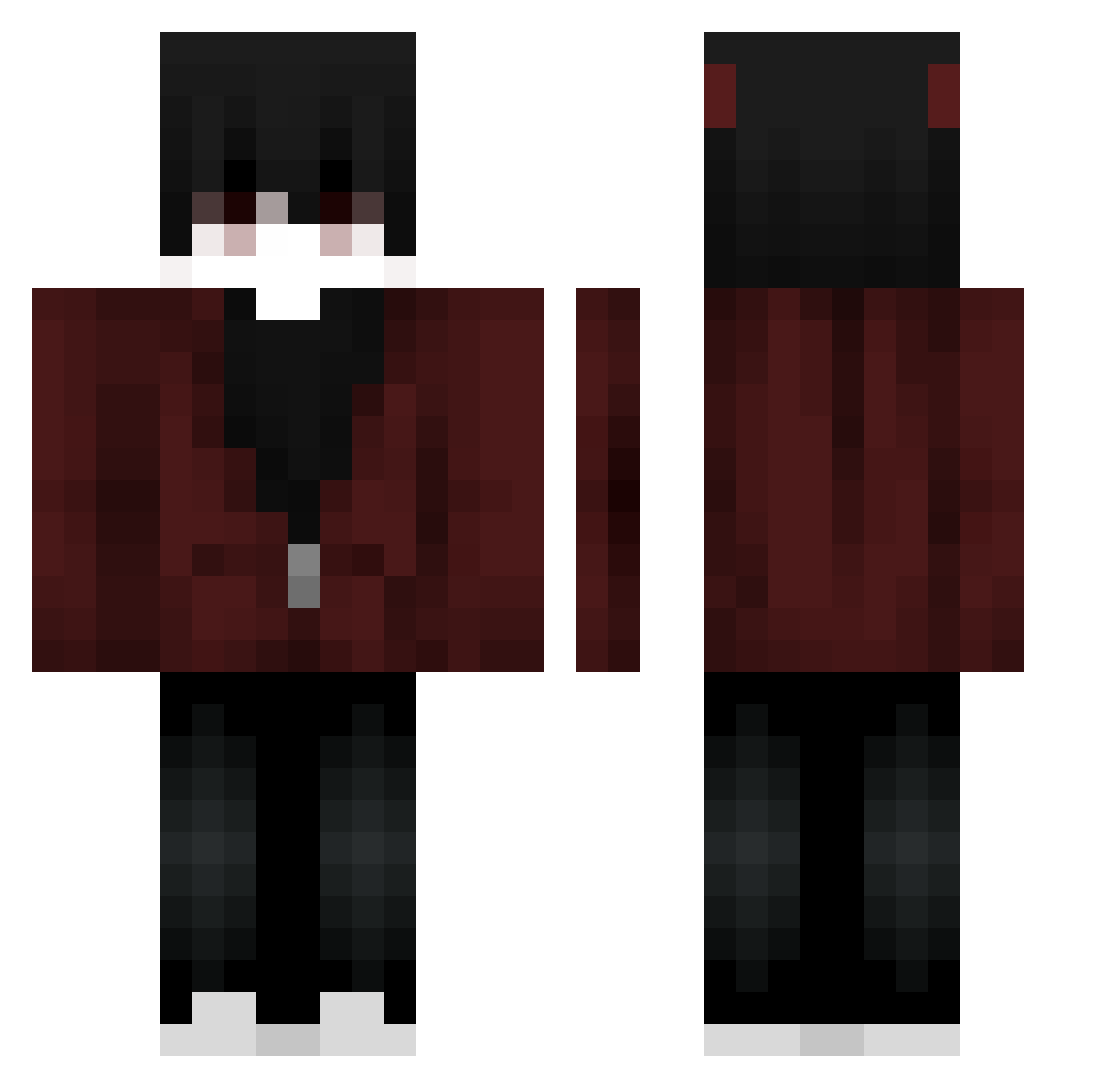 Mr959 Minecraft skin, front and back view