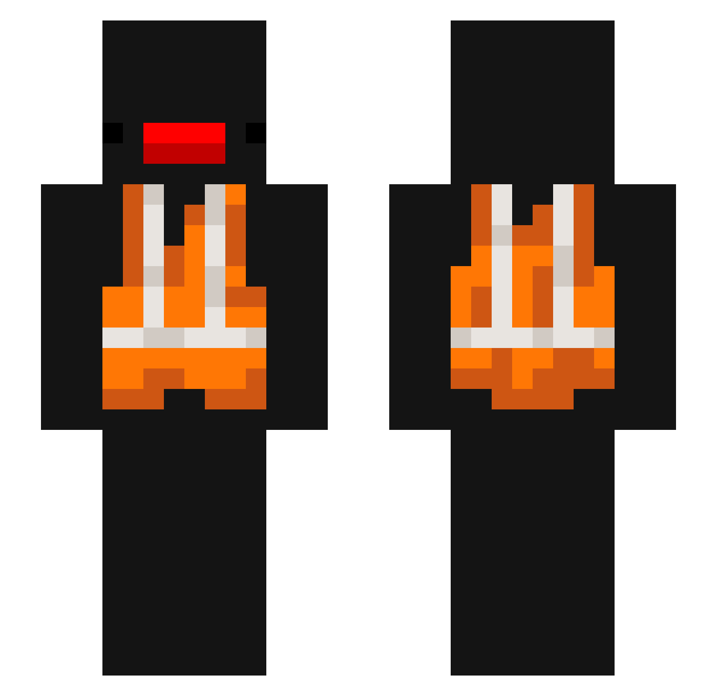 pokey_0702 Minecraft skin, front and back view