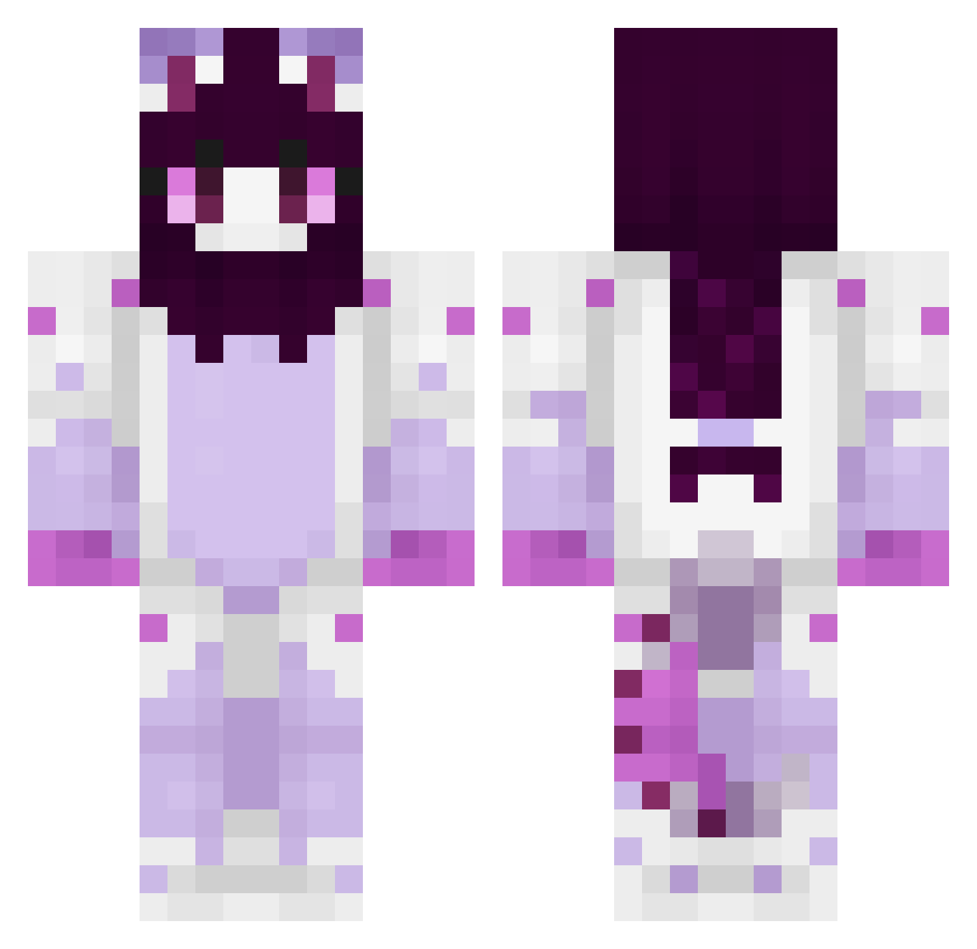 Soraks__ Minecraft skin, front and back view